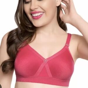 TRYLO full coverage Non-padded Wireless ALPA Bra 38 D